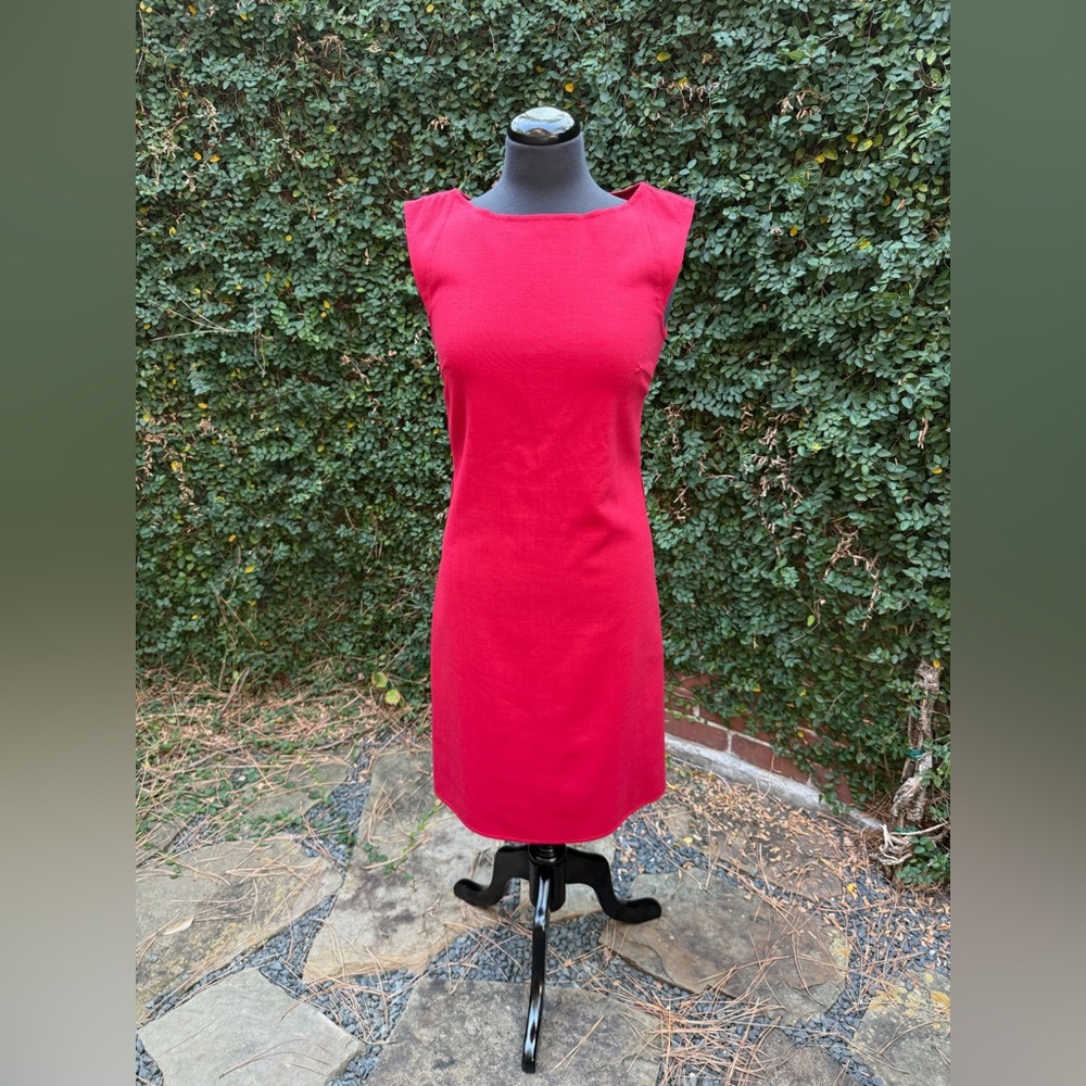 Burberry Red Dress